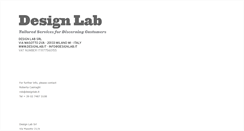 Desktop Screenshot of designlab.it